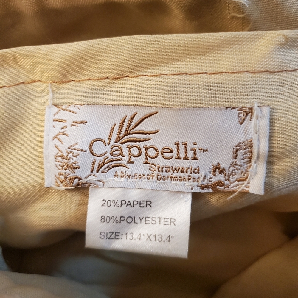 Cappelli Straworld Ruffled Boho Patchwork Hippie … - image 7